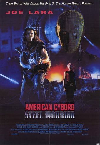 american cyborg: steel warrior 1993 poster