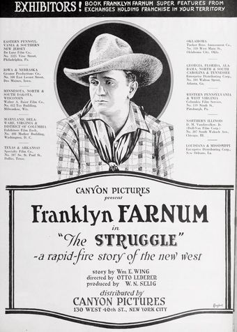 the struggle 1921 poster