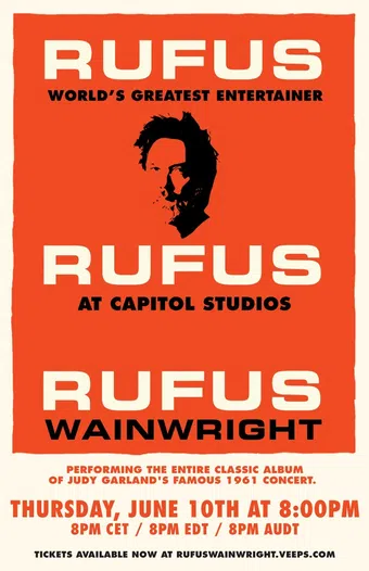 rufus does judy at capitol studios 2021 poster