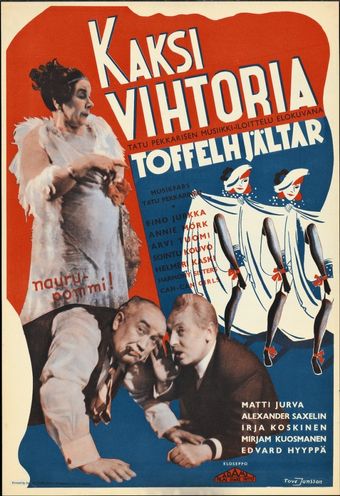 kaksi vihtoria 1939 poster