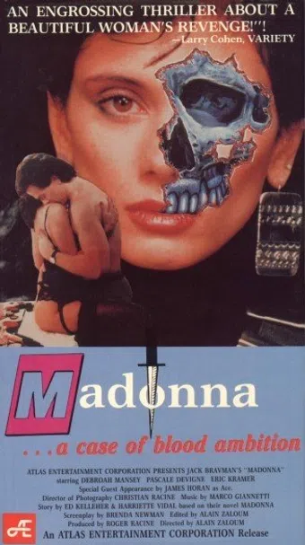 madonna: a case of blood ambition 1990 poster