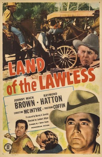 land of the lawless 1947 poster