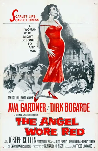 the angel wore red 1960 poster