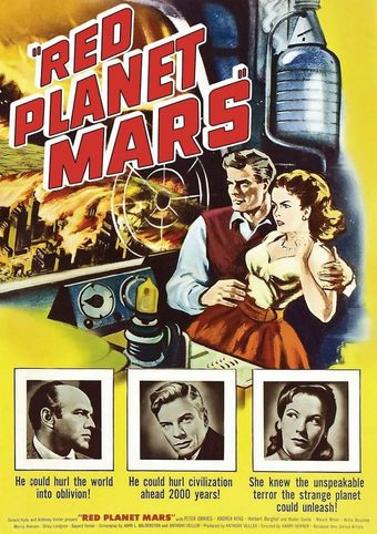 red planet mars 1952 poster