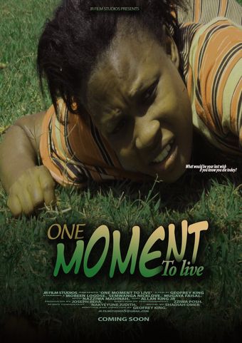 one moment to live 2022 poster