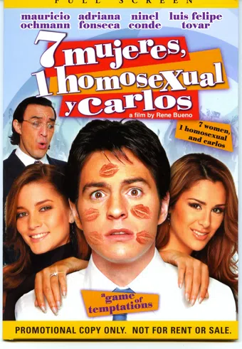 7 mujeres, 1 homosexual y carlos 2004 poster