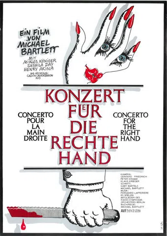 konzert für die rechte hand 1987 poster