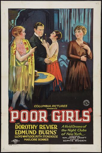 poor girls 1927 poster