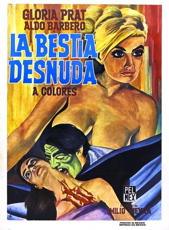 la bestia desnuda 1971 poster