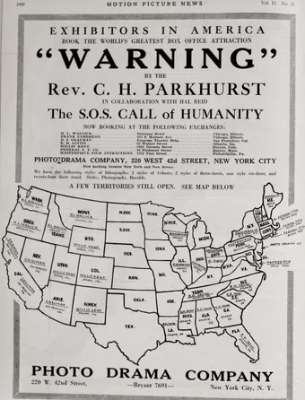 warning! the s.o.s. call of humanity 1916 poster