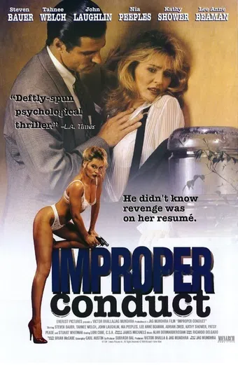 improper conduct 1994 poster