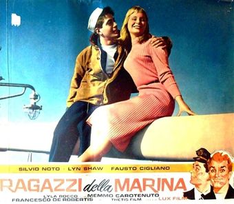 ragazzi della marina 1958 poster