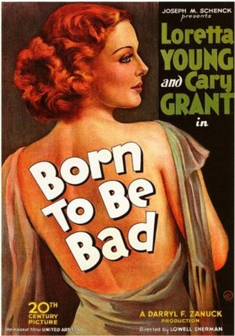 born to be bad 1934 poster