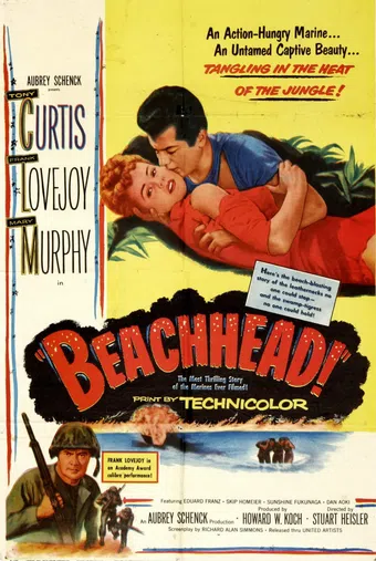 beachhead 1954 poster