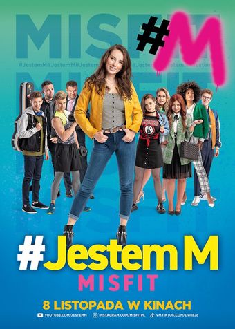 #jestem m. misfit 2019 poster