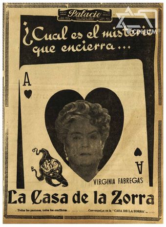 la casa de la zorra 1945 poster