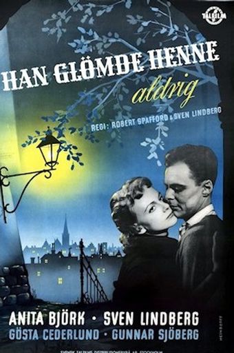 han glömde henne aldrig 1952 poster