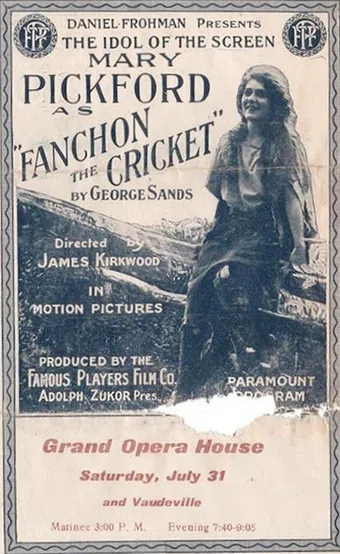 fanchon the cricket 1915 poster