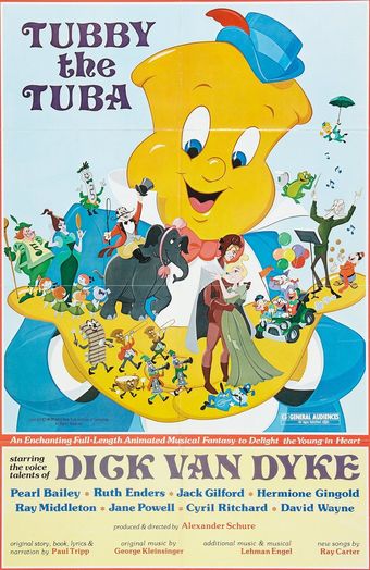 tubby the tuba 1975 poster