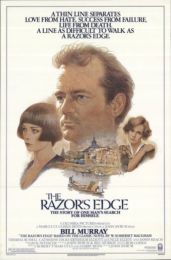 the razor's edge 1984 poster