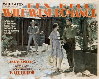 wild west romance 1928 poster