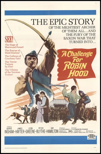 a challenge for robin hood 1967 poster