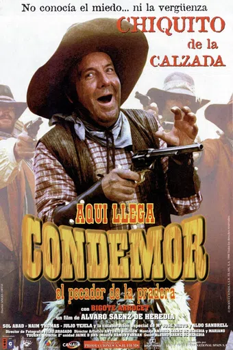 aquí llega condemor, el pecador de la pradera 1996 poster