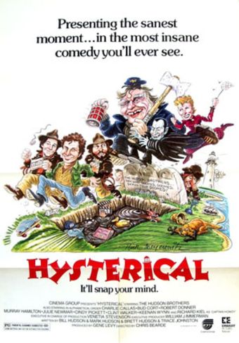 hysterical 1982 poster