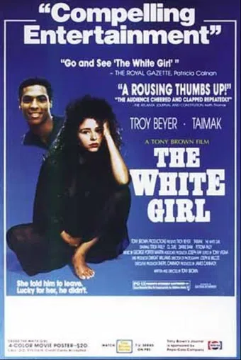 the white girl 1990 poster