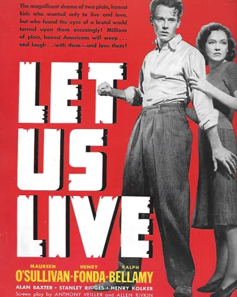 let us live 1939 poster