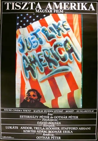 tiszta amerika 1987 poster