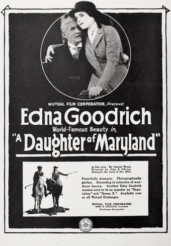 daughter of maryland 1917 poster