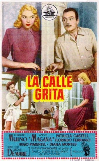 la calle grita 1948 poster