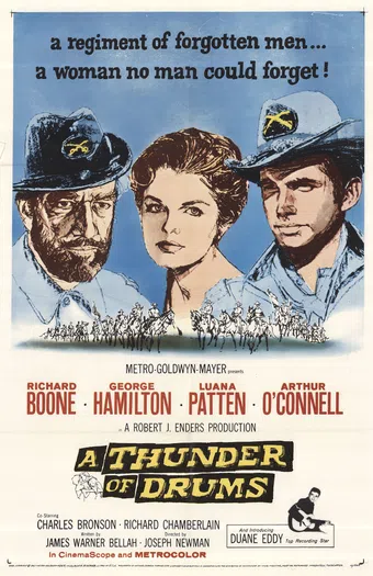 a thunder of drums 1961 poster