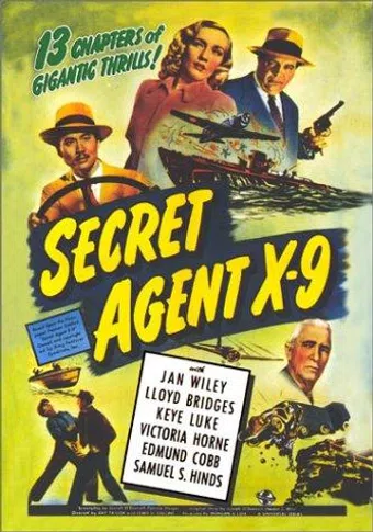 secret agent x-9 1945 poster