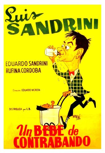 un bebé de contrabando 1940 poster