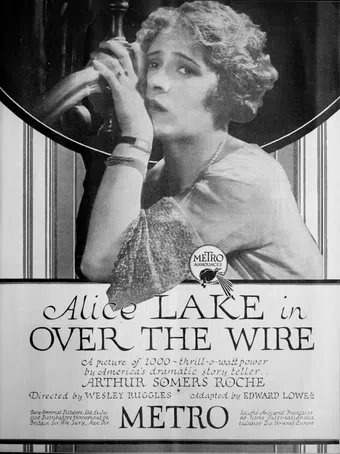 over the wire 1921 poster