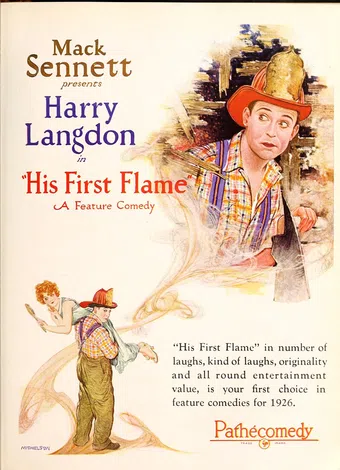 his first flame 1927 poster