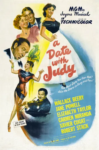 a date with judy 1948 poster