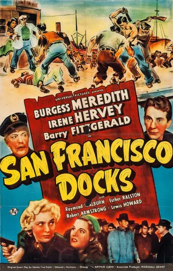 san francisco docks 1940 poster