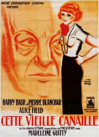 cette vieille canaille 1933 poster