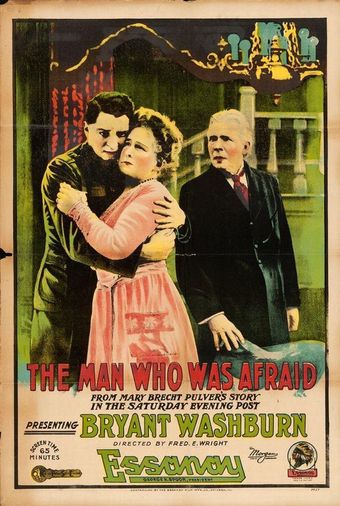 the man who was afraid 1917 poster