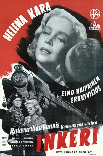 ratavartijan kaunis inkeri 1950 poster