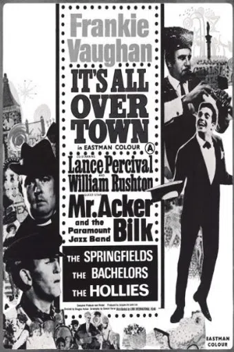 it's all over town 1964 poster