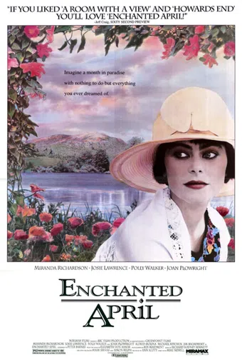 enchanted april 1991 poster