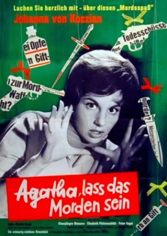 agatha, laß das morden sein! 1960 poster