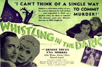 whistling in the dark 1933 poster