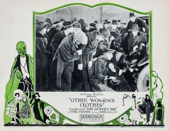 other women's clothes 1922 poster