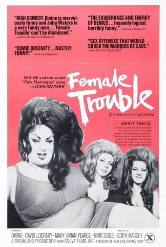 female trouble 1974 poster