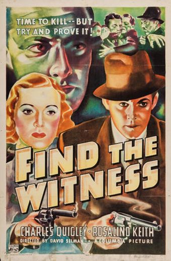 find the witness 1937 poster